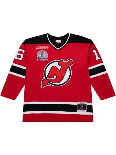 Mitchell & Ness Nhl Dark "devils 1999 Bobby Holik" Jersey In Red
