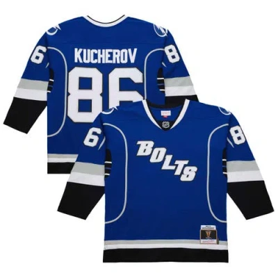 Mitchell & Ness Nikita Kucherov Blue Tampa Bay Lightning 2013-14 Power Play Jersey