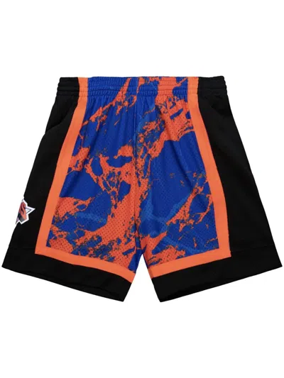 Mitchell & Ness Men's Basketball Shorts Nba Team Marble Swingman Shorts Hardwood Classics Neykni In Original Team Colors