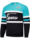 Mitchell & Ness San Antonio Spurs Sweatshirt In Black