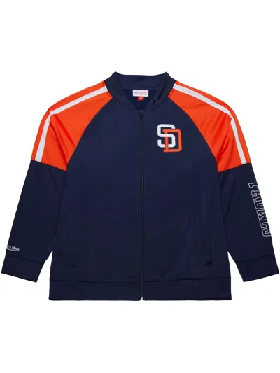 Mitchell & Ness San Diego Padres Jacket In Blue