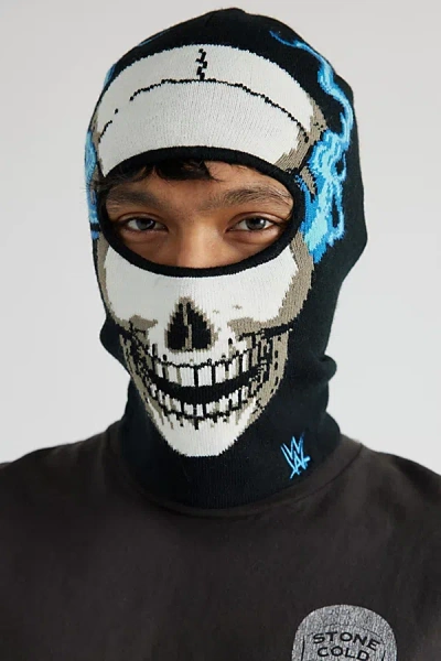 Mitchell & Ness Stone Cold Steve Austin Balaclava In Grey, Men's At Urban Outfitters In Multi