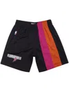 Mitchell & Ness Men's Basketball Shorts Nba Swingman Shorts Hardwood Classics 2005 Miahea Original Team Colors In Black