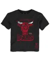 Mitchell & Ness Toddler Black Chicago Bulls Favorite Team T-shirt