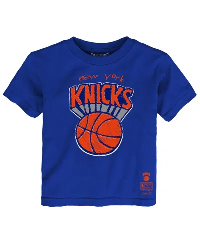 Mitchell & Ness Babies' Toddler Blue New York Knicks Favorite Team T-shirt