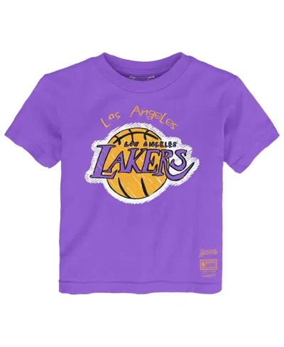 Mitchell & Ness Babies' Toddler Purple Los Angeles Lakers Favorite Team T-shirt