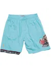 Mitchell & Ness "vancouver Grizzlies Road 1996-97" Swingman Shorts In Blue