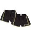 Mitchell & Ness Women's Black Los Angeles Lakers Hardwood Classics Golden Jump Shot Shorts In Black