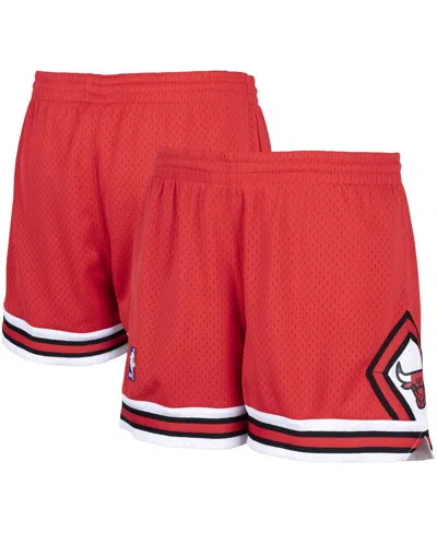 Mitchell & Ness Women's  Red Chicago Bulls Jump Shot Shorts