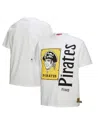 Mitchell & Ness Women's White Pittsburgh Pirates Cooperstown Collection Boyfriend T-shirt In White