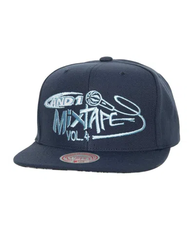 Mitchell & Ness X And1 Men's Blue Mixtape Vol. 4 Adjustable Hat
