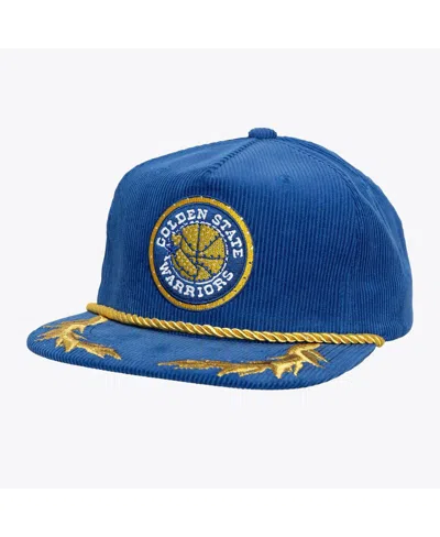 Mitchell & Ness X Dannijo Women's Royal Golden State Warriors Deadstock Cord Snapback Hat In Blue