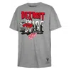 MITCHELL & NESS YOUTH MITCHELL & NESS GRAY DETROIT RED WINGS POPSICLE T-SHIRT
