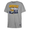 MITCHELL & NESS YOUTH MITCHELL & NESS GRAY NASHVILLE PREDATORS POPSICLE T-SHIRT