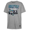 MITCHELL & NESS YOUTH MITCHELL & NESS GRAY SEATTLE KRAKEN POPSICLE T-SHIRT