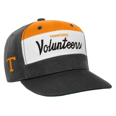Mitchell & Ness Kids' Youth  White/black Tennessee Volunteers Retro Sport Color Block Script Snapback Hat