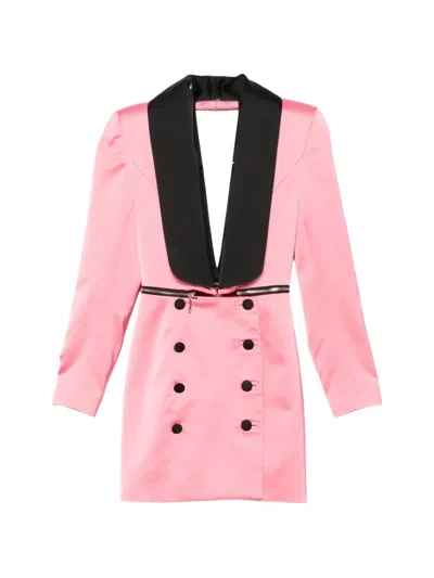 Mitiliane Couture Cut-out Mini Dress In Pink