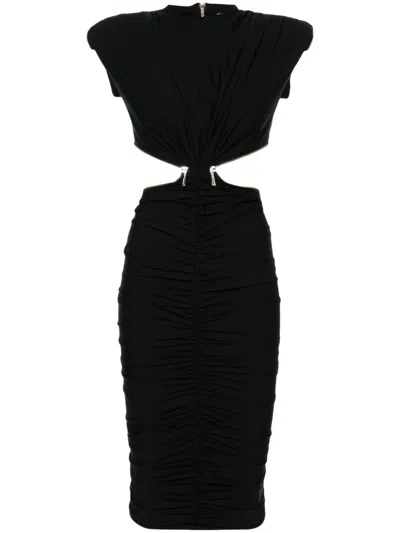 Mitiliane Couture Dominique Midikleid In Schwarz