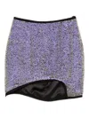 Mitiliane Couture Sequined Mini Skirt In Multi