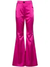 Mitiliane Couture Side-appliqué Flared Trousers In Pink