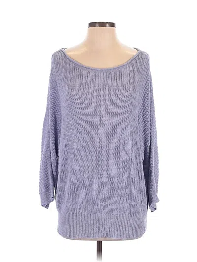 Pre-owned Mittoshop 3/4 Sleeve T-shirt In Purple
