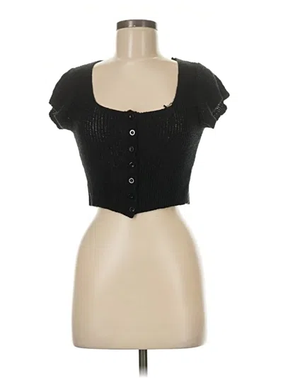 Pre-owned Mittoshop Cardigan Sweater In Black