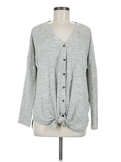 Pre-owned Mittoshop Cardigan Sweater In Gray