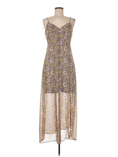 Pre-owned Mittoshop Casual Dress In Brown