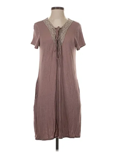 Pre-owned Mittoshop Casual Dress In Brown