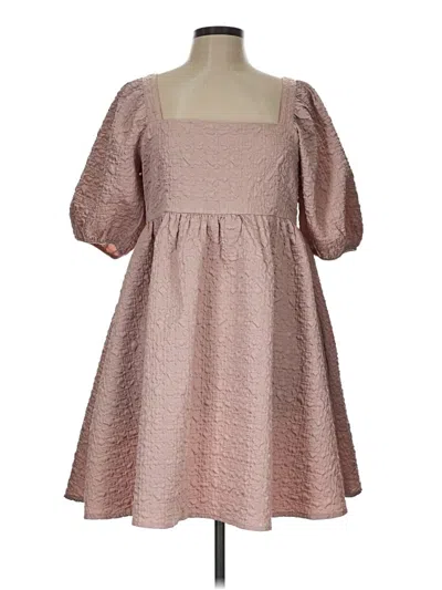 Pre-owned Mittoshop Casual Dress In Pink