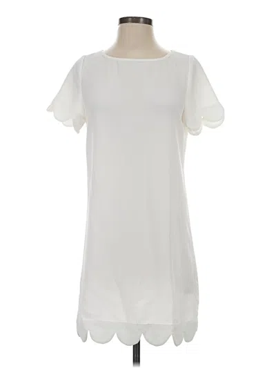 Pre-owned Mittoshop Casual Dress In White