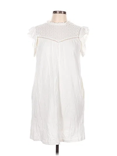 Pre-owned Mittoshop Casual Dress In White