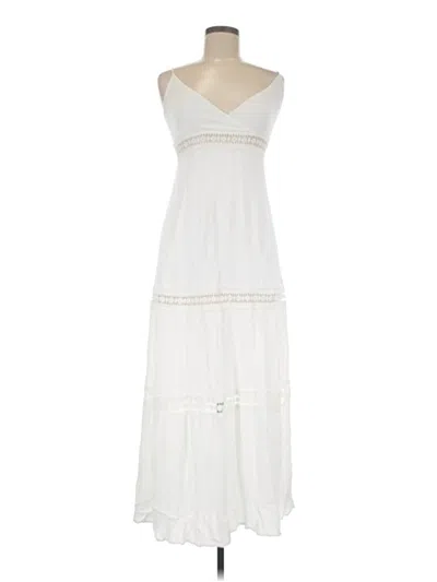 Pre-owned Mittoshop Casual Dress In White