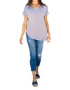 Mittoshop Feel The Zen Tee In Dusty Lavender In Yellow