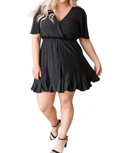 MITTOSHOP FOREVER & ALWAYS DRESS IN BLACK