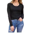 Mittoshop Here For It Ribbed Crop Top In Black In Black
