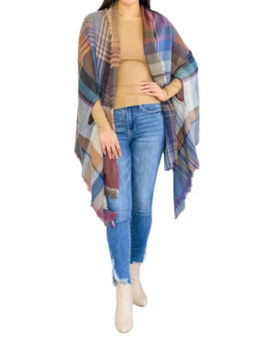 Mittoshop Hold Me Tight Ribbed Long Sleeve Top In Tan In Blue