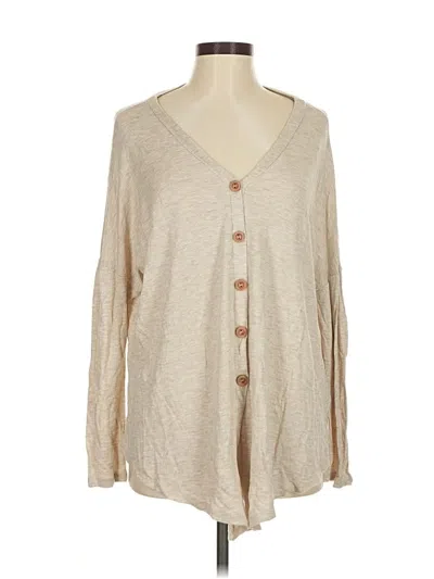 Pre-owned Mittoshop Long Sleeve Blouse In Brown