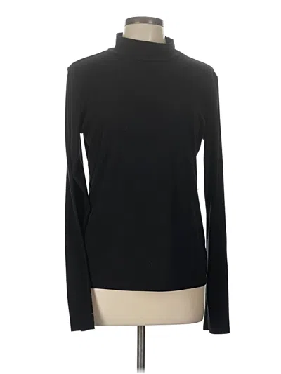 Pre-owned Mittoshop Long Sleeve Turtleneck In Black