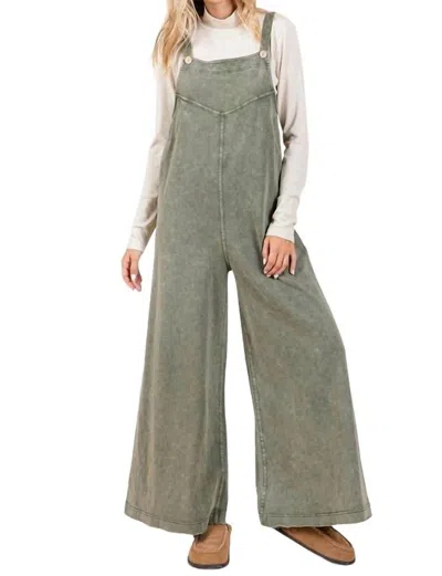 Mittoshop Mcbee Overalls In Olive In Green