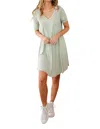 Mittoshop New Vibrations Dress In Sage In Multi