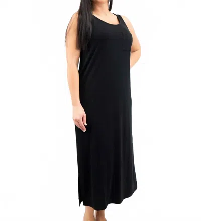 Mittoshop Rib Knit Midi Dress In Black