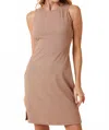 Mittoshop Rib Knit Tank Mini Dress In Mocha In Brown