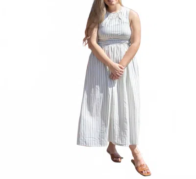 Mittoshop Serenade Midi Dress In Green In White