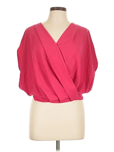 Pre-owned Mittoshop Short Sleeve Blouse In Pink