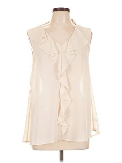Pre-owned Mittoshop Sleeveless Blouse In Ivory