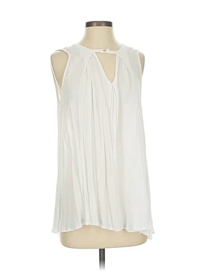 Pre-owned Mittoshop Sleeveless Blouse In White