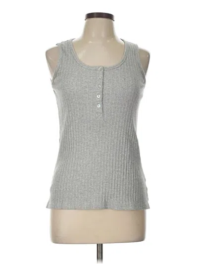 Pre-owned Mittoshop Sleeveless Top Gray Scoop Neck Tops