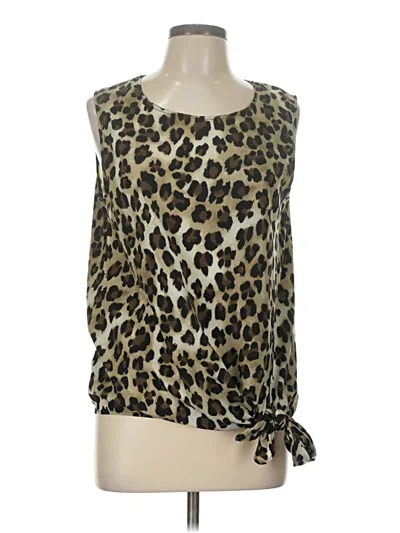 Pre-owned Mittoshop Sleeveless T-shirt In Brown