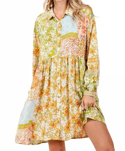 Mittoshop Story Of Us Boho Dress In Multi